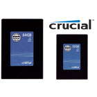 Crucial Refurbished SSDs $32 for 32GB and $64 for 64GB