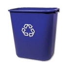 12-Pack Rubbermaid Deskside Recycling Containers